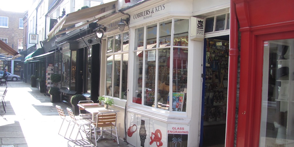 a photo from Paved Court of Cobblers and Keys Richmond